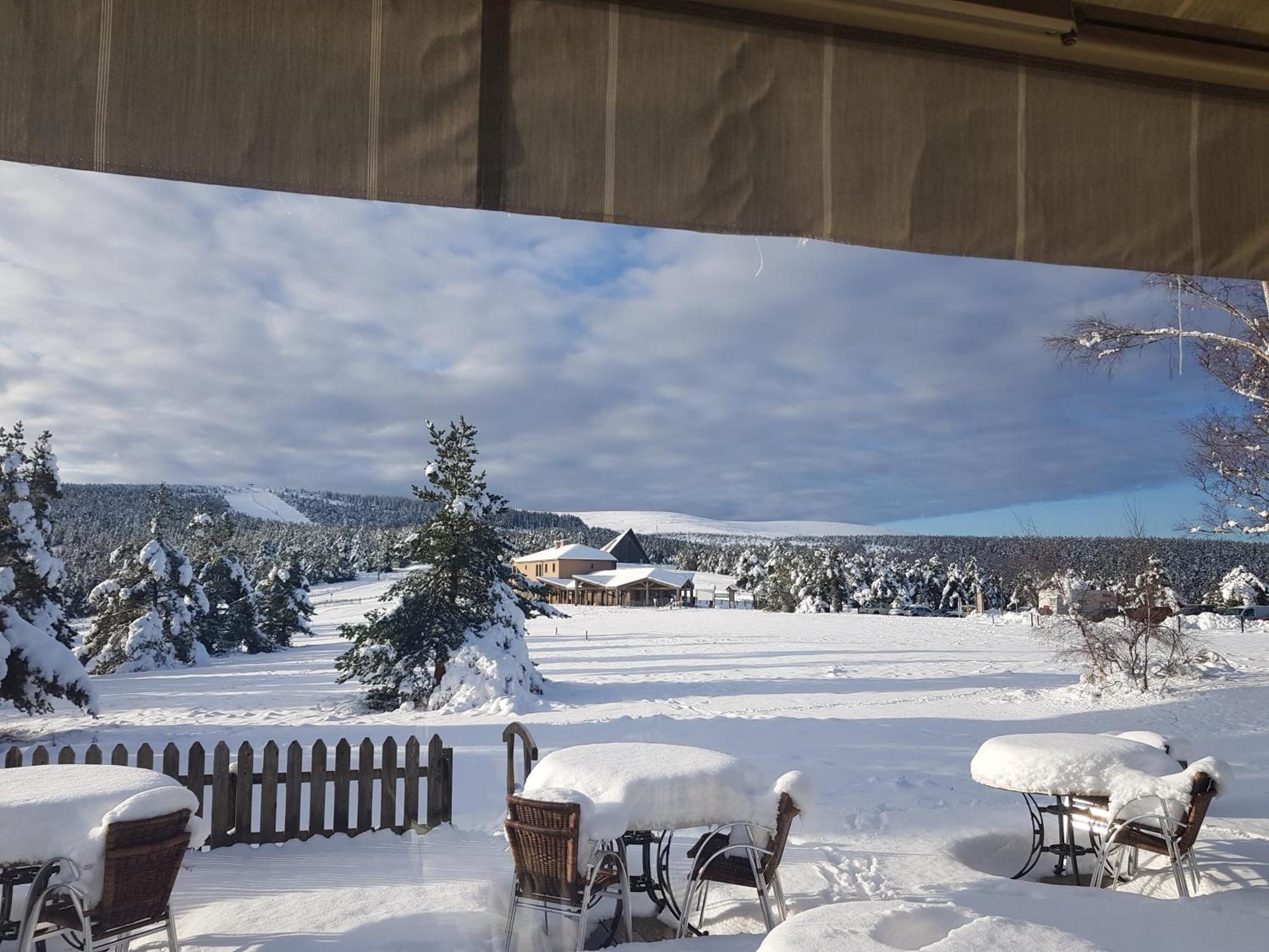 Chalet Hotel Du Mont Lozere Cubieres Экстерьер фото